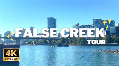 False Creek Olympic Village walk .